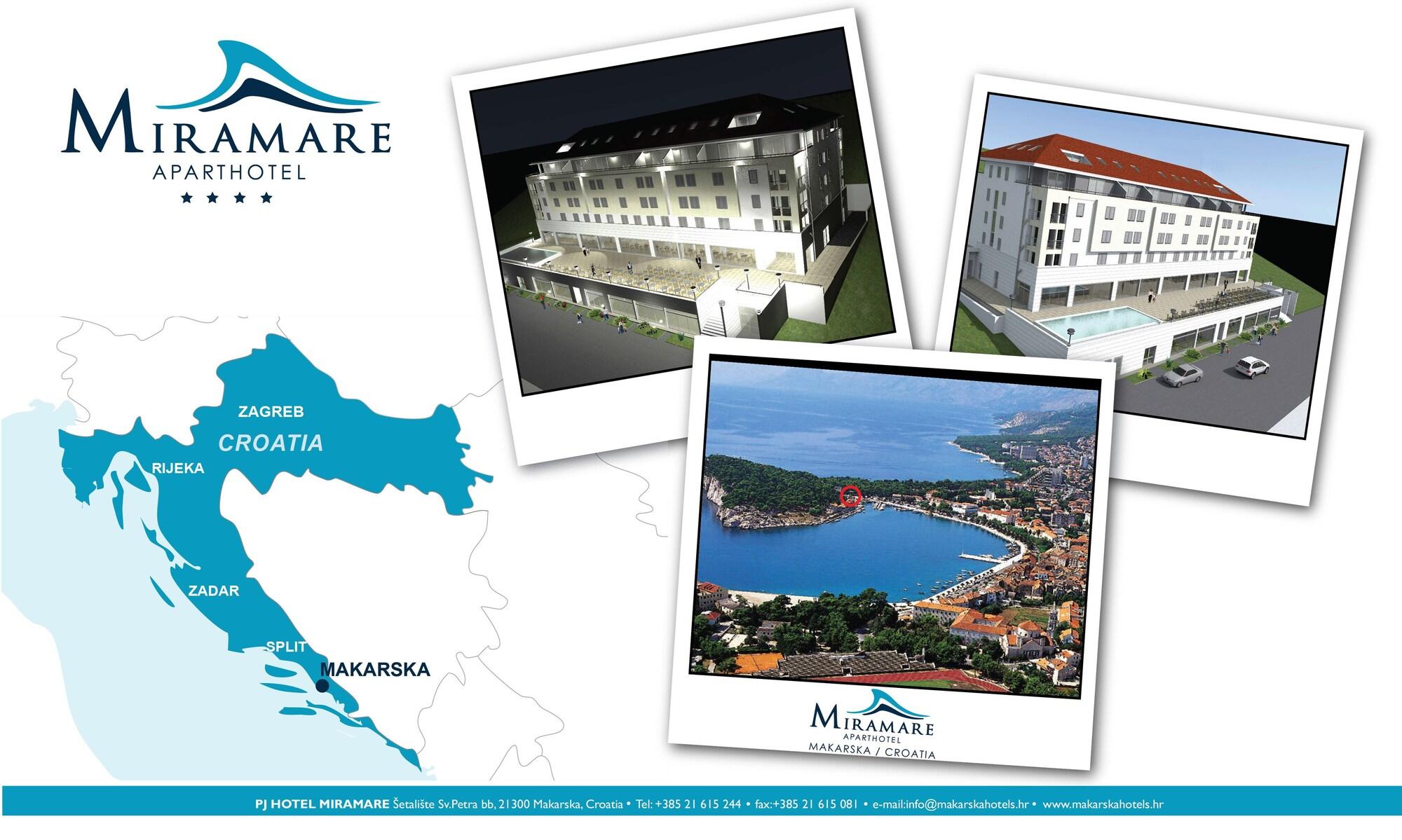 Aparthotel Miramare Makarska Exterior photo